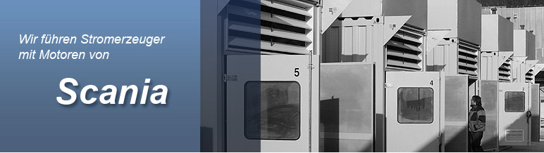 Stromerzeuger von Scania